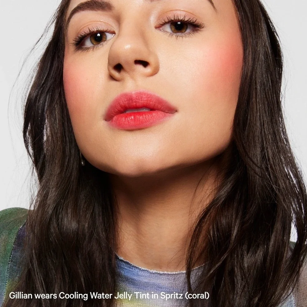 Milk‎ Makeup Cooling Water Jelly Tint Jelly Blush + Lip Stain - Spritz Coral NWB
